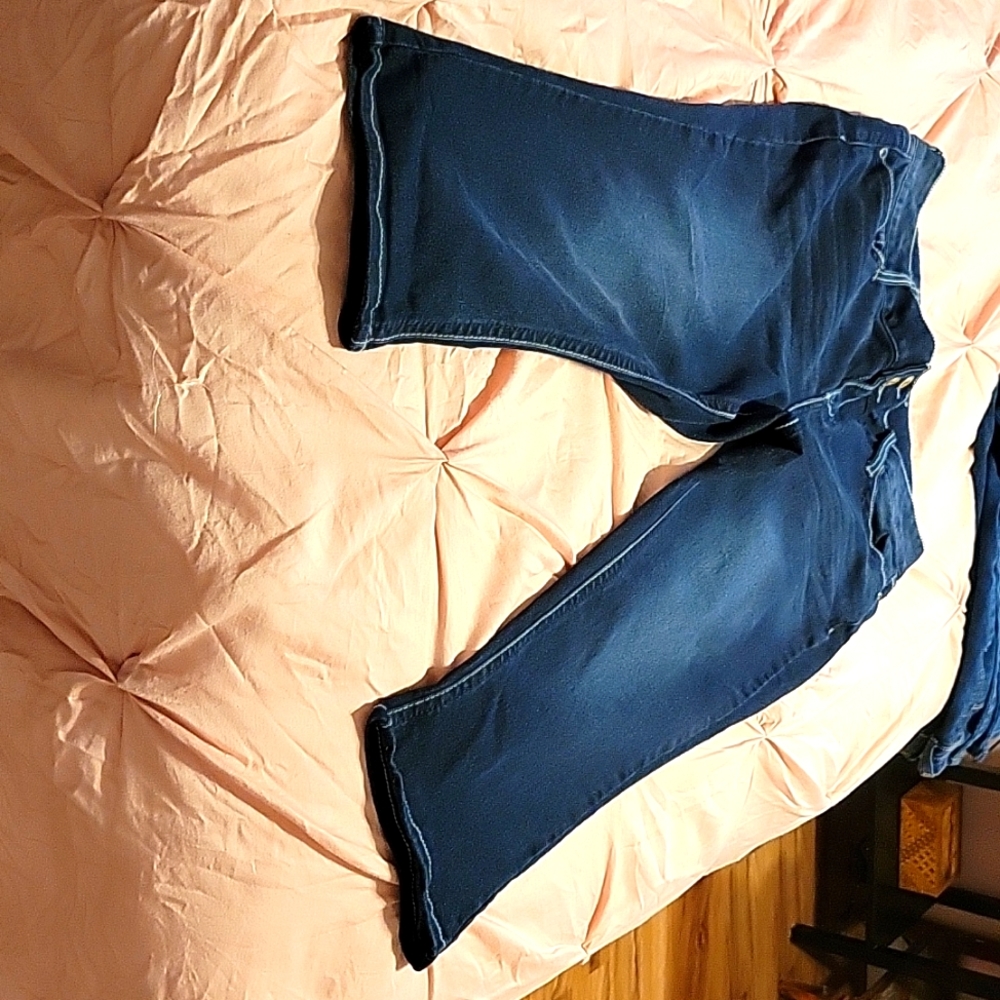 Hydraulic jeans, Capri, 16W